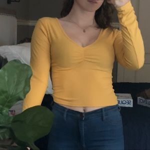 Yellow long sleeve